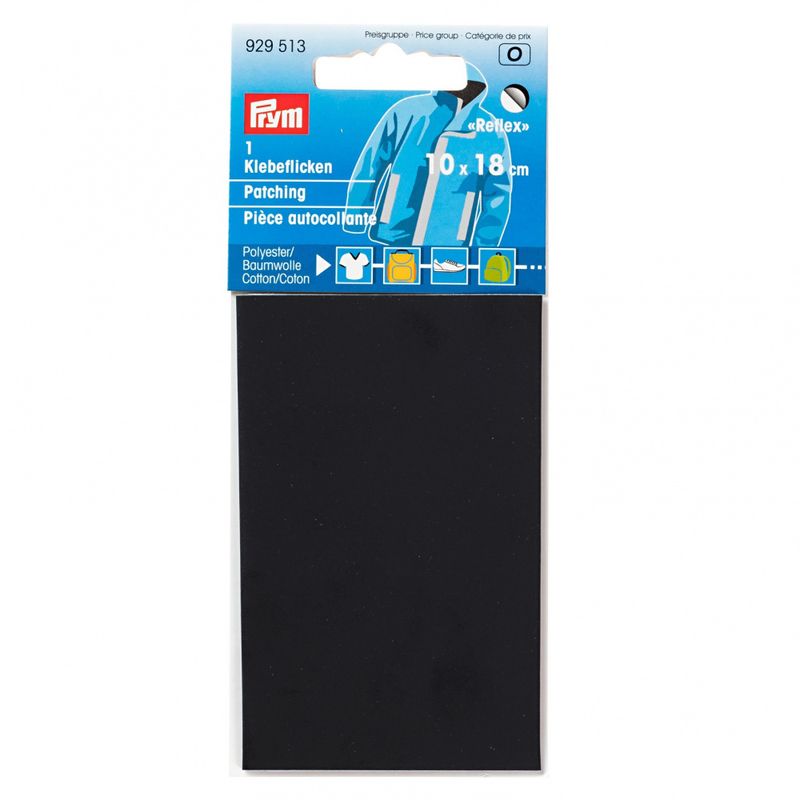 Selvklebende reflekslapp sort reflex - Prym