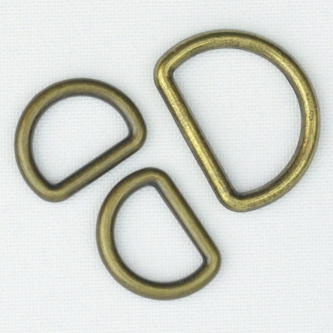 Hovedbilde D-ring oksydert 10 og 15 mm