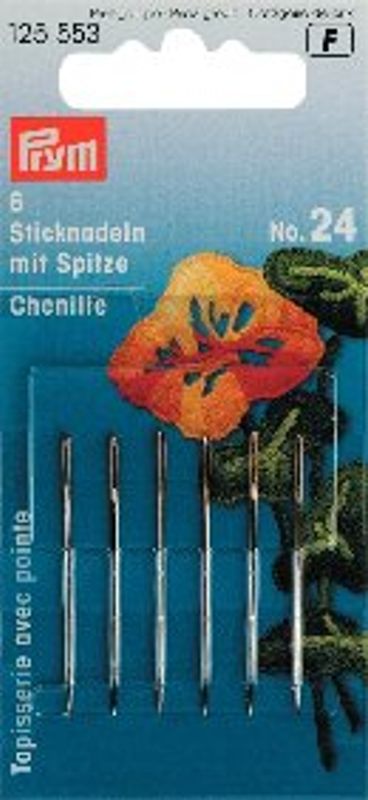 Broderinål med spiss Nr. 24