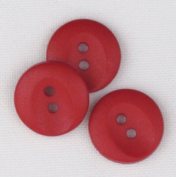 Hovedbilde Knapp rød 13 mm forsenkning