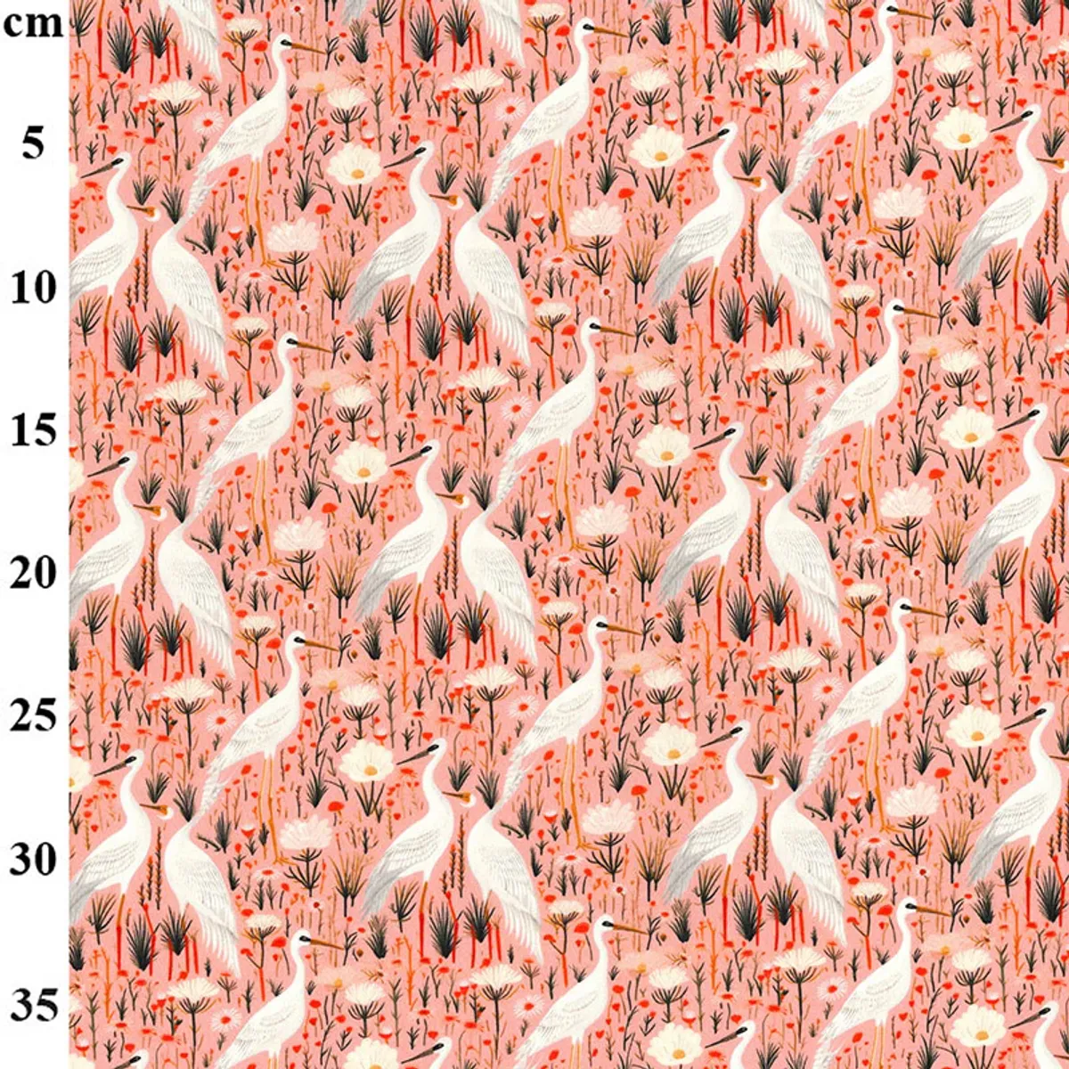 Poplin Tranedans bomullspoplin