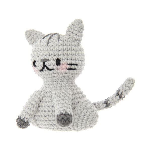 Hovedbilde Ricorumi mini heklepakke katten Gråpus