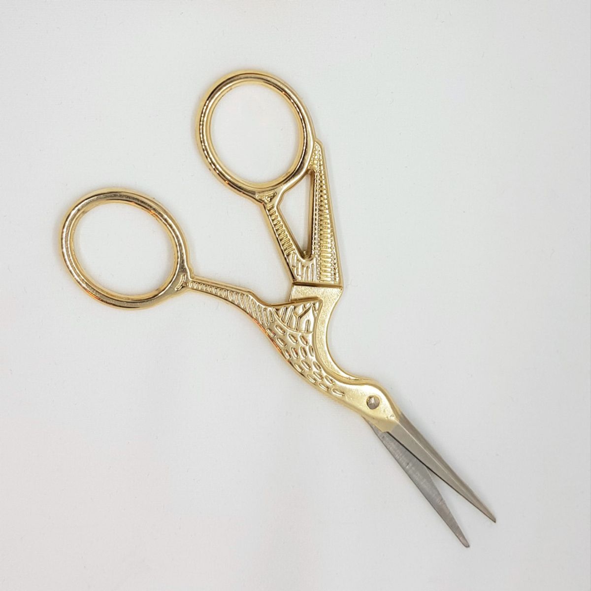 Brodersaks forgylt stork stor