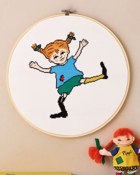 Hovedbilde Pippi Langstrømpe bilde  30 cm 