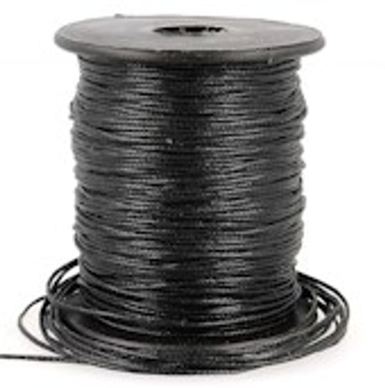 Vokset tråd 1 mm - flere farger