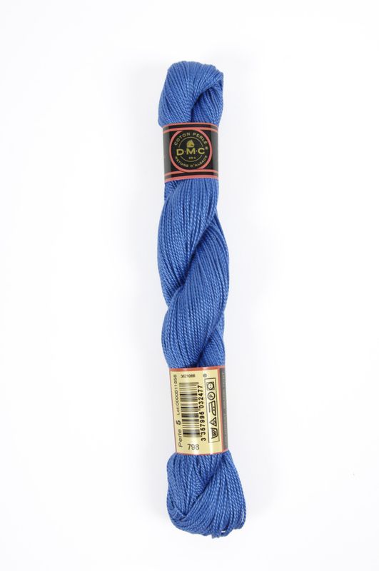 Perlegarn No.  5 DMC 215 brodergarn 25 g hespe - store dukker