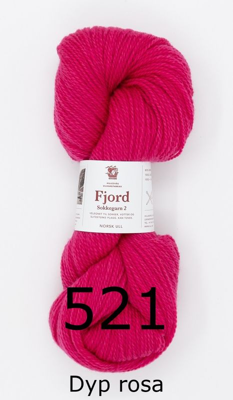 Fjord Sokkegarn 2 - alle farger