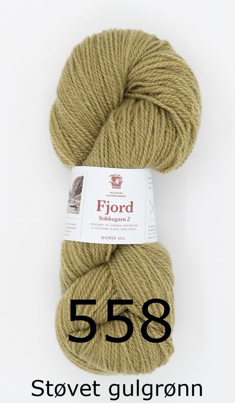 Fjord Sokkegarn 2 - alle farger
