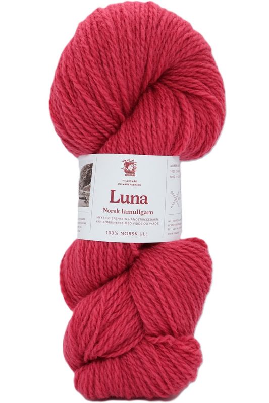 Luna - Norsk lamullsgarn 100 g Hillesvåg Fabrikker
