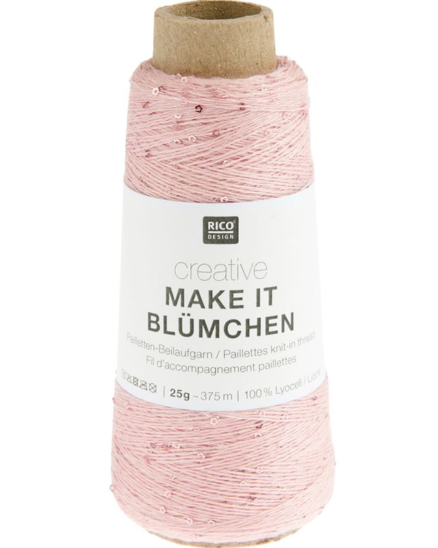 Creative Make It Blümchen - paljett følgetråd 375 m