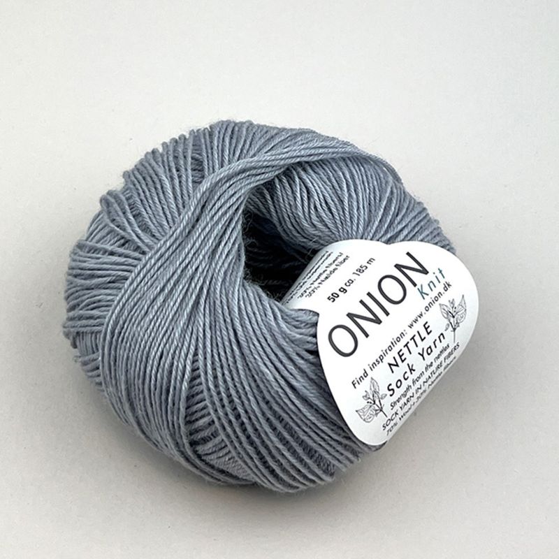 Onion Nettle sokkegarn med neslefiber 50 g