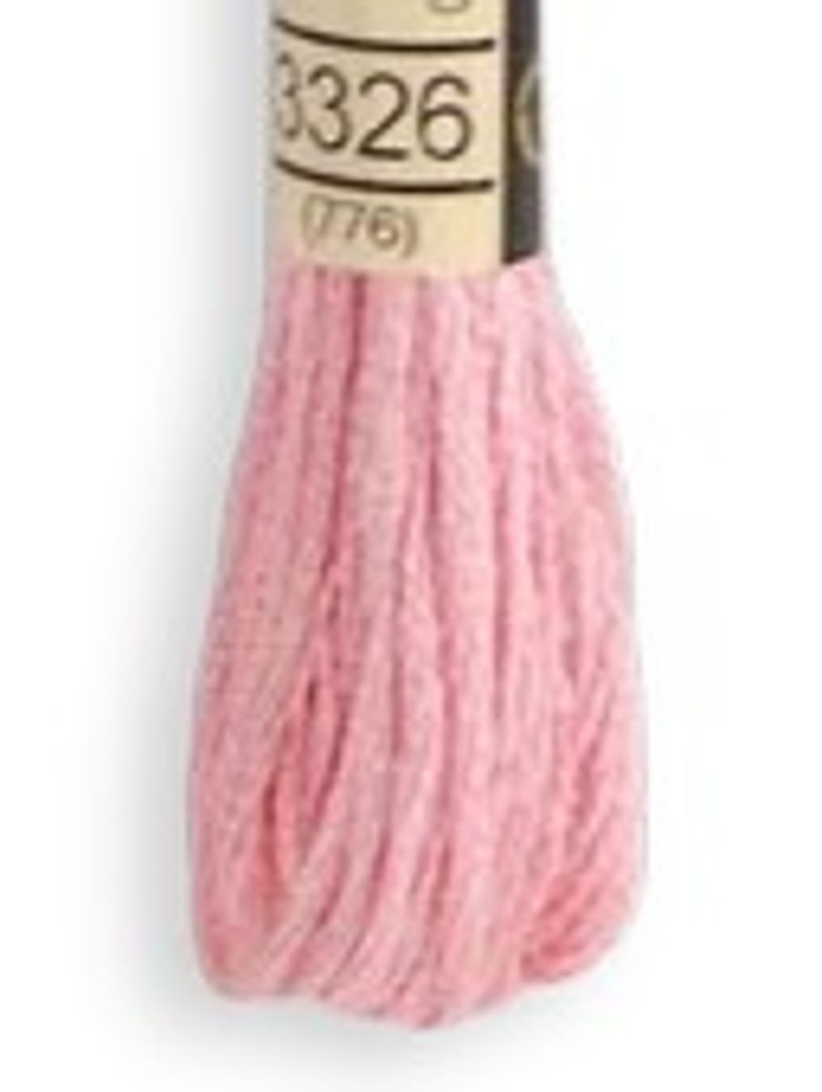 DMC Mouline No. 117 ensfarget brodergarn bomull