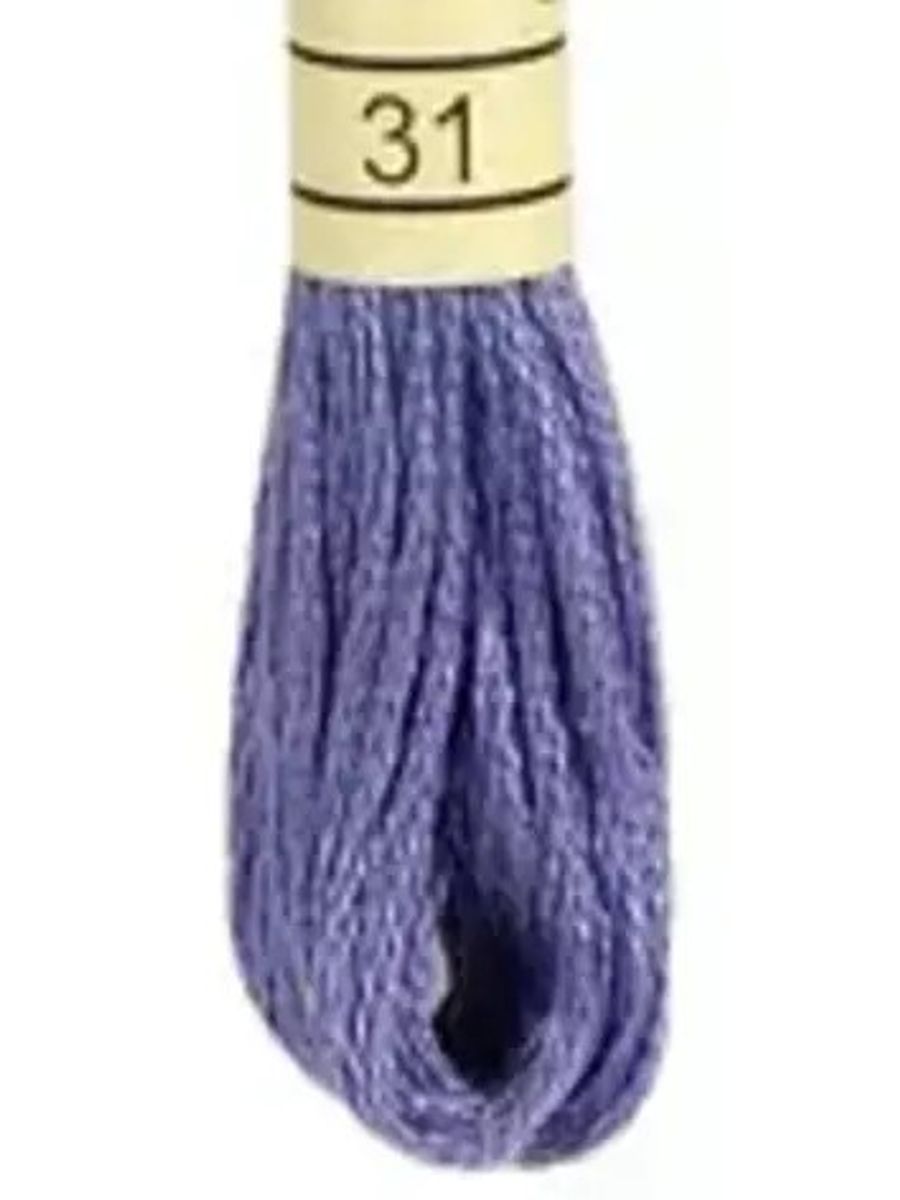 DMC Mouline No. 117 ensfarget brodergarn bomull