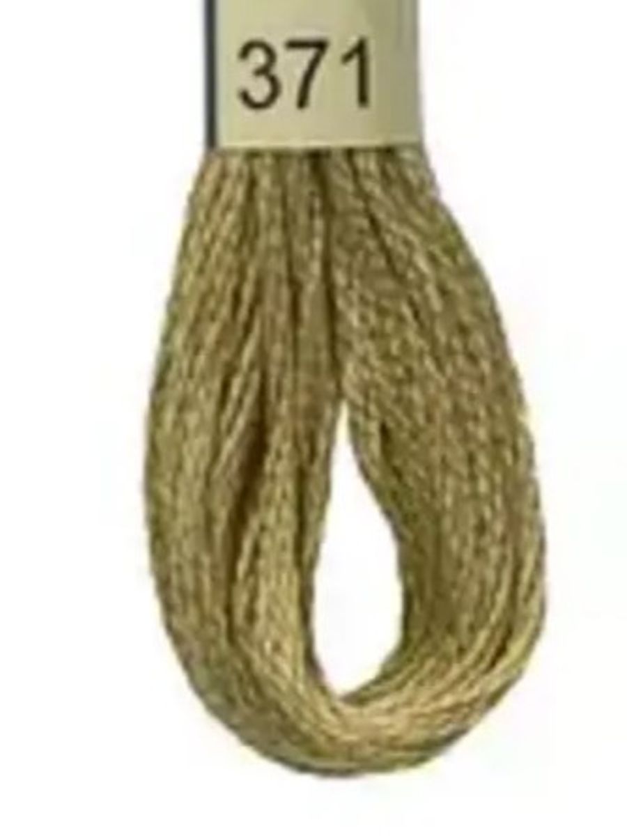 DMC Mouline No. 117 ensfarget brodergarn bomull