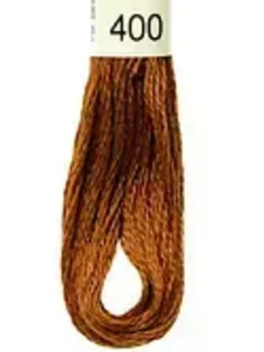 DMC Mouline No. 117 ensfarget brodergarn bomull