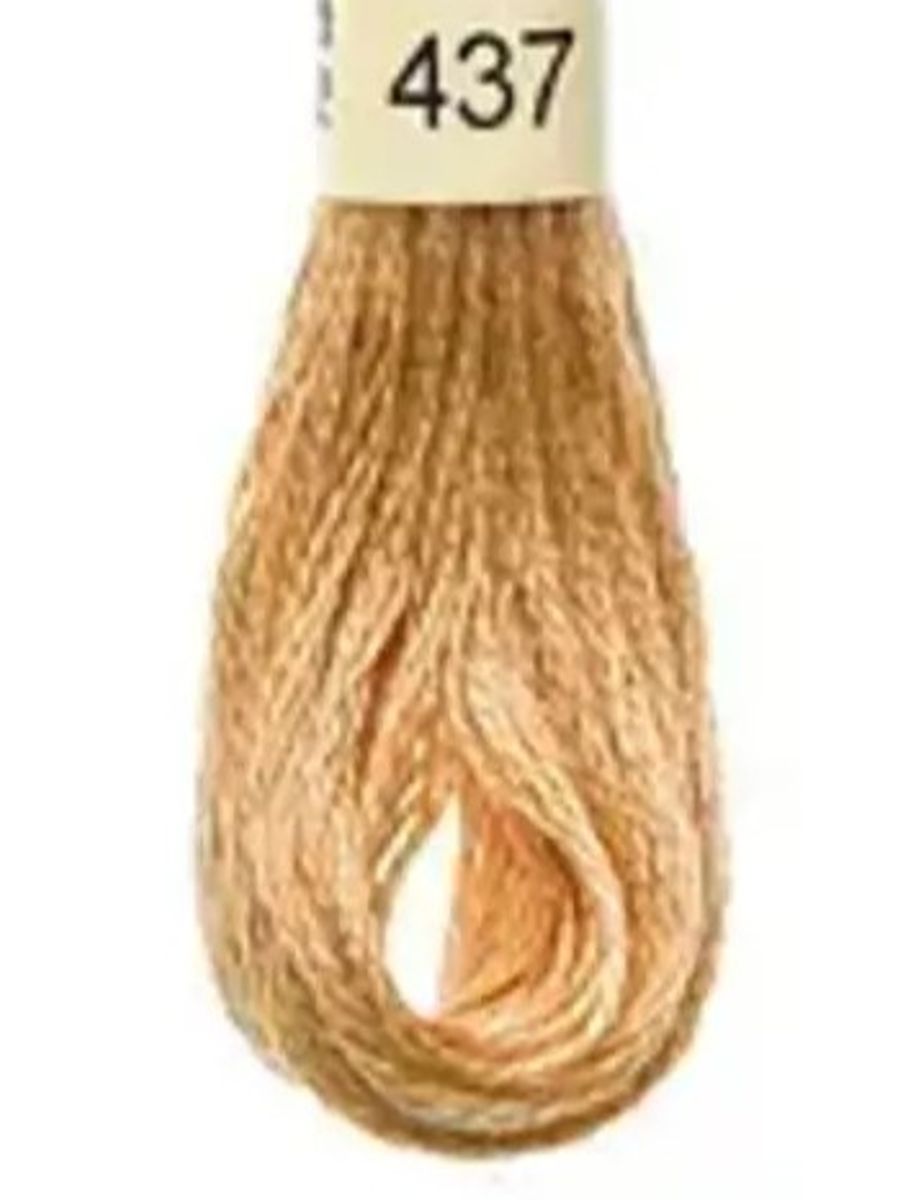 DMC Mouline No. 117 ensfarget brodergarn bomull