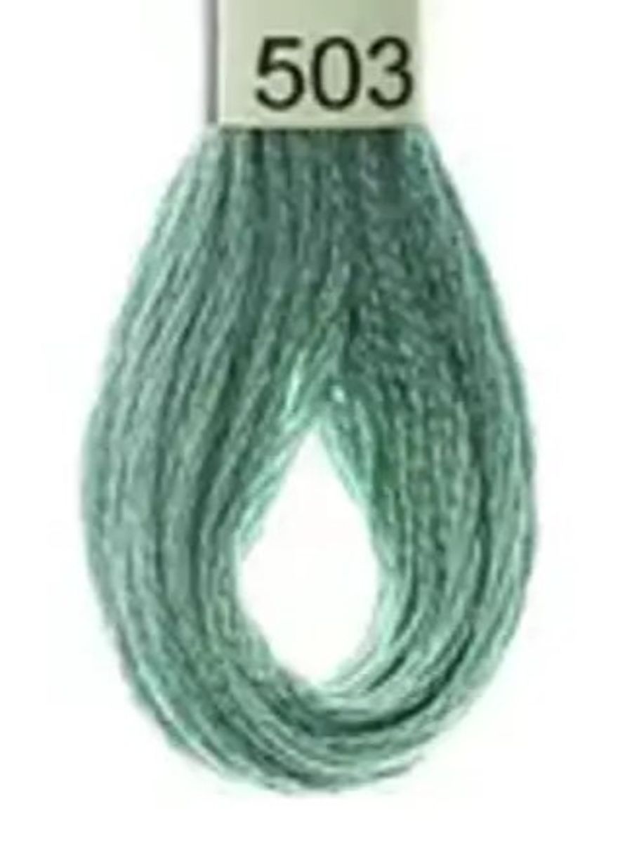 DMC Mouline No. 117 ensfarget brodergarn bomull