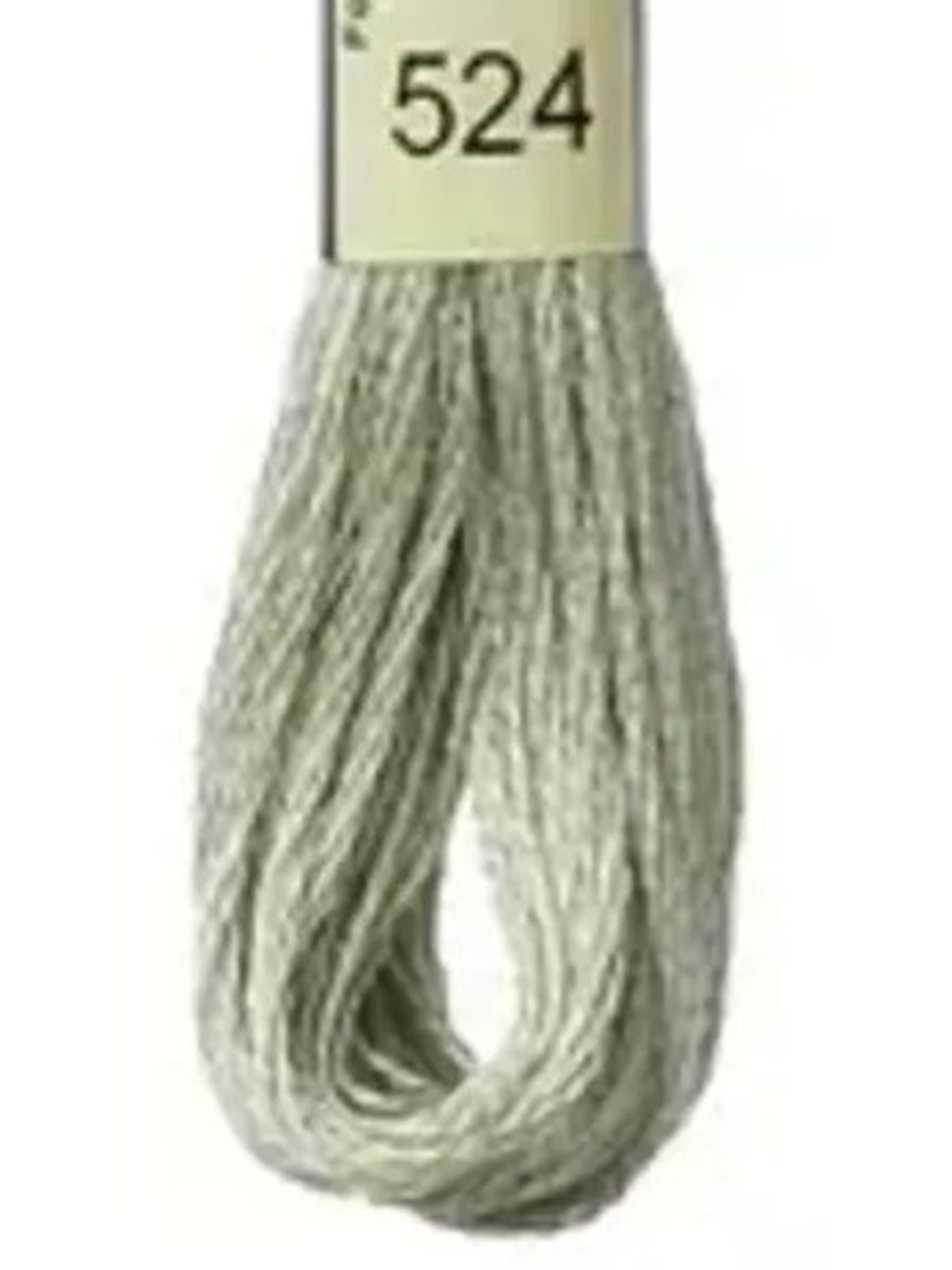 DMC Mouline No. 117 ensfarget brodergarn bomull