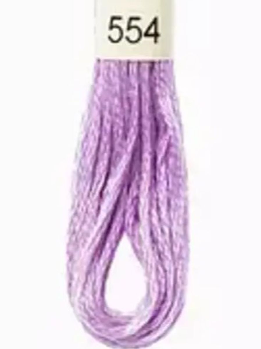 DMC Mouline No. 117 ensfarget brodergarn bomull