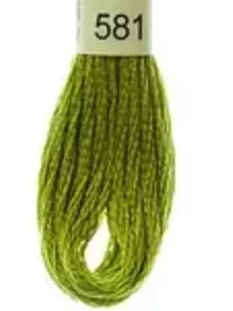 DMC Mouline No. 117 ensfarget brodergarn bomull