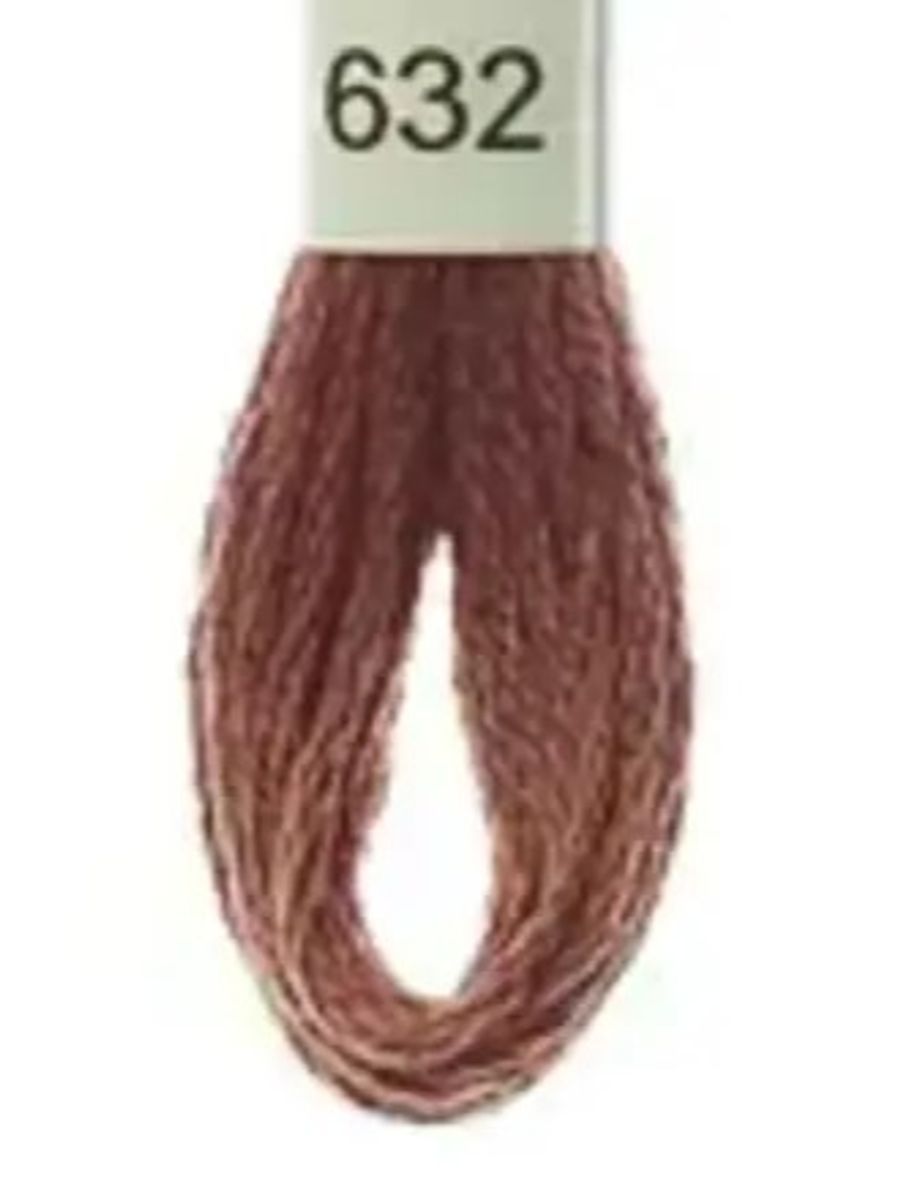 DMC Mouline No. 117 ensfarget brodergarn bomull