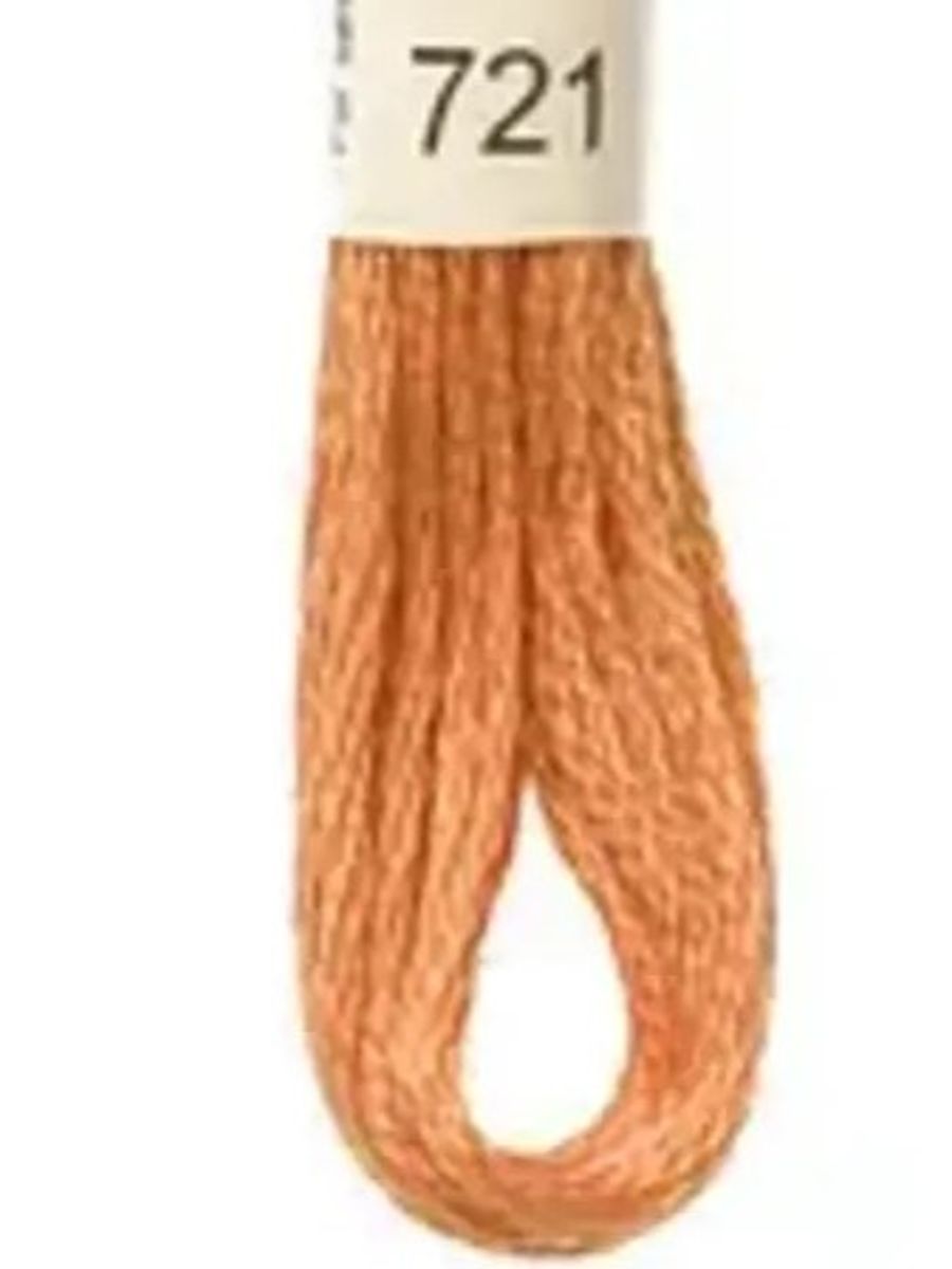 DMC Mouline No. 117 ensfarget brodergarn bomull