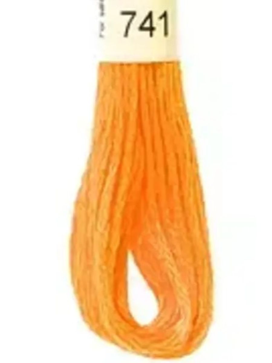 DMC Mouline No. 117 ensfarget brodergarn bomull