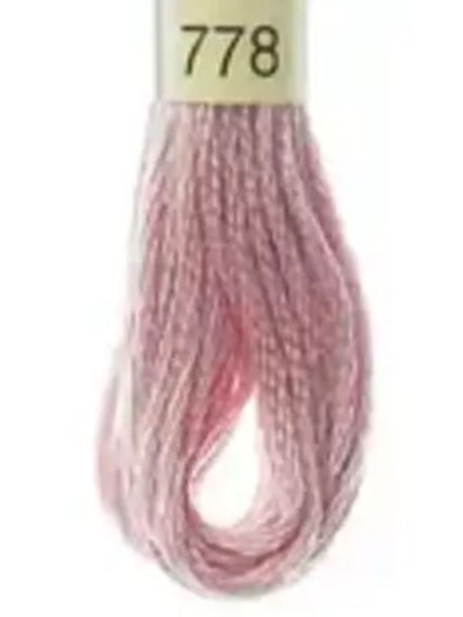 DMC Mouline No. 117 ensfarget brodergarn bomull