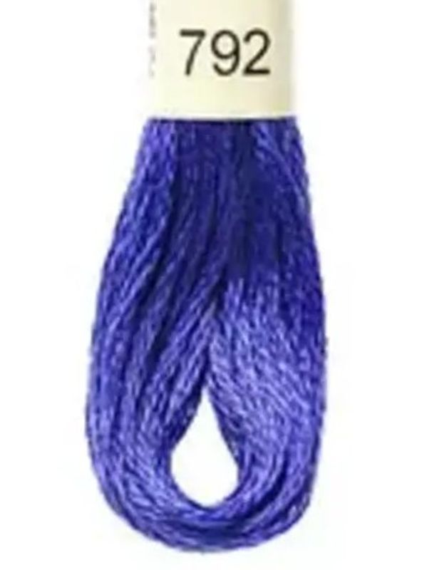 DMC Mouline No. 117 ensfarget brodergarn bomull