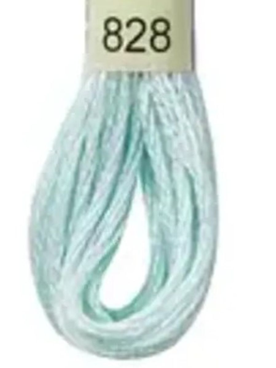 DMC Mouline No. 117 ensfarget brodergarn bomull