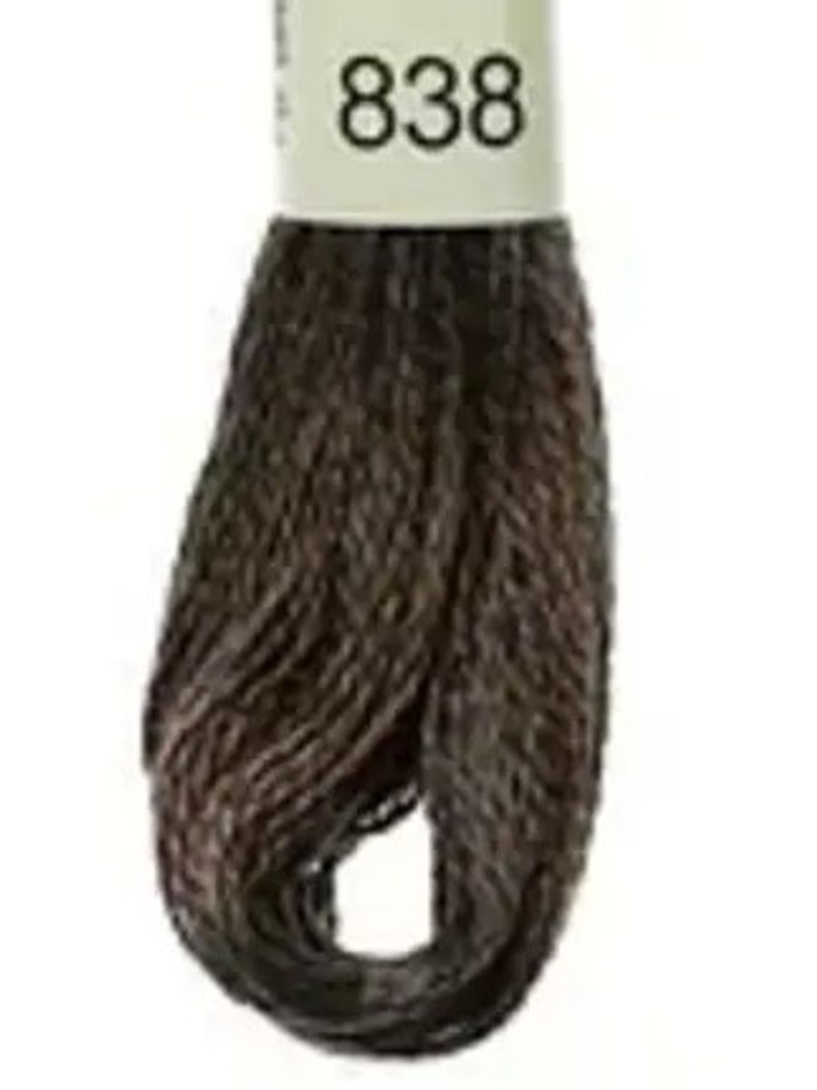 DMC Mouline No. 117 ensfarget brodergarn bomull