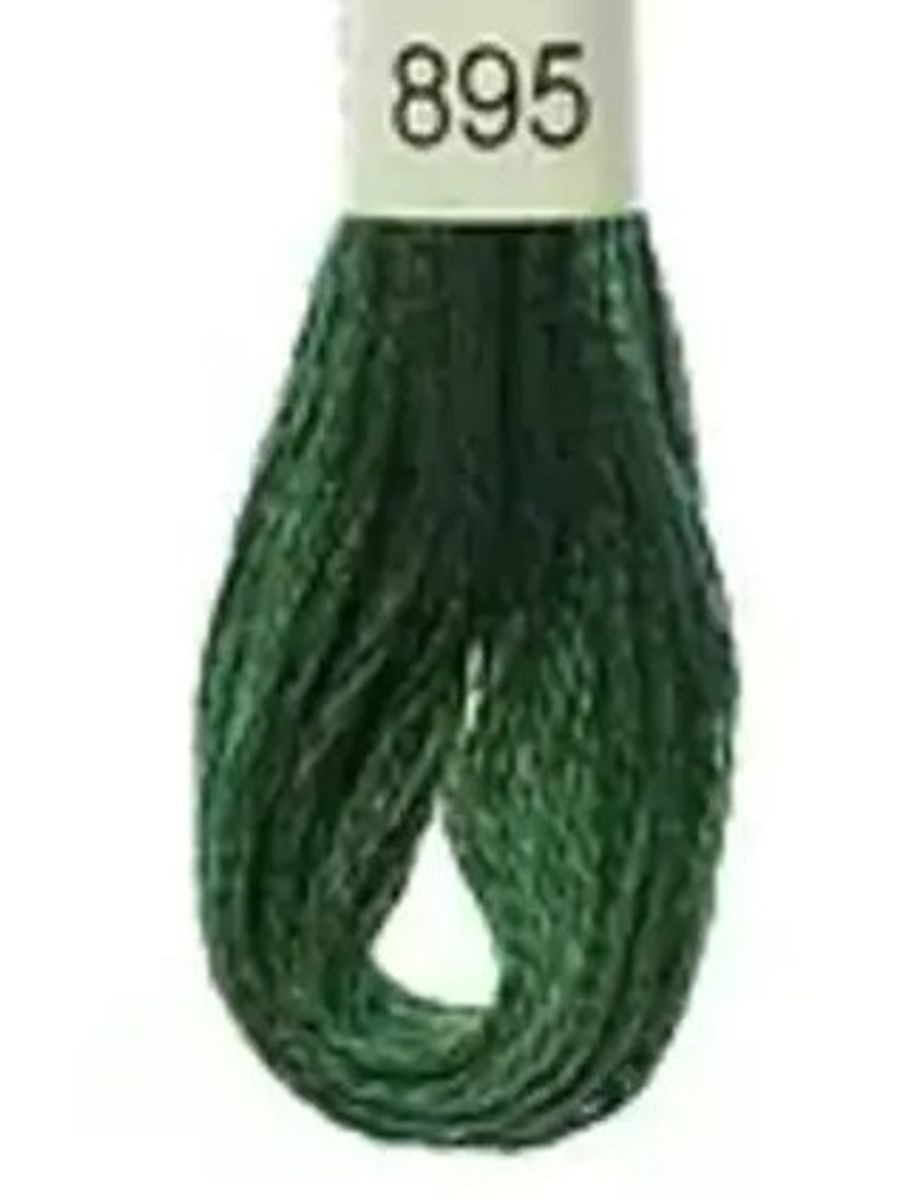 DMC Mouline No. 117 ensfarget brodergarn bomull