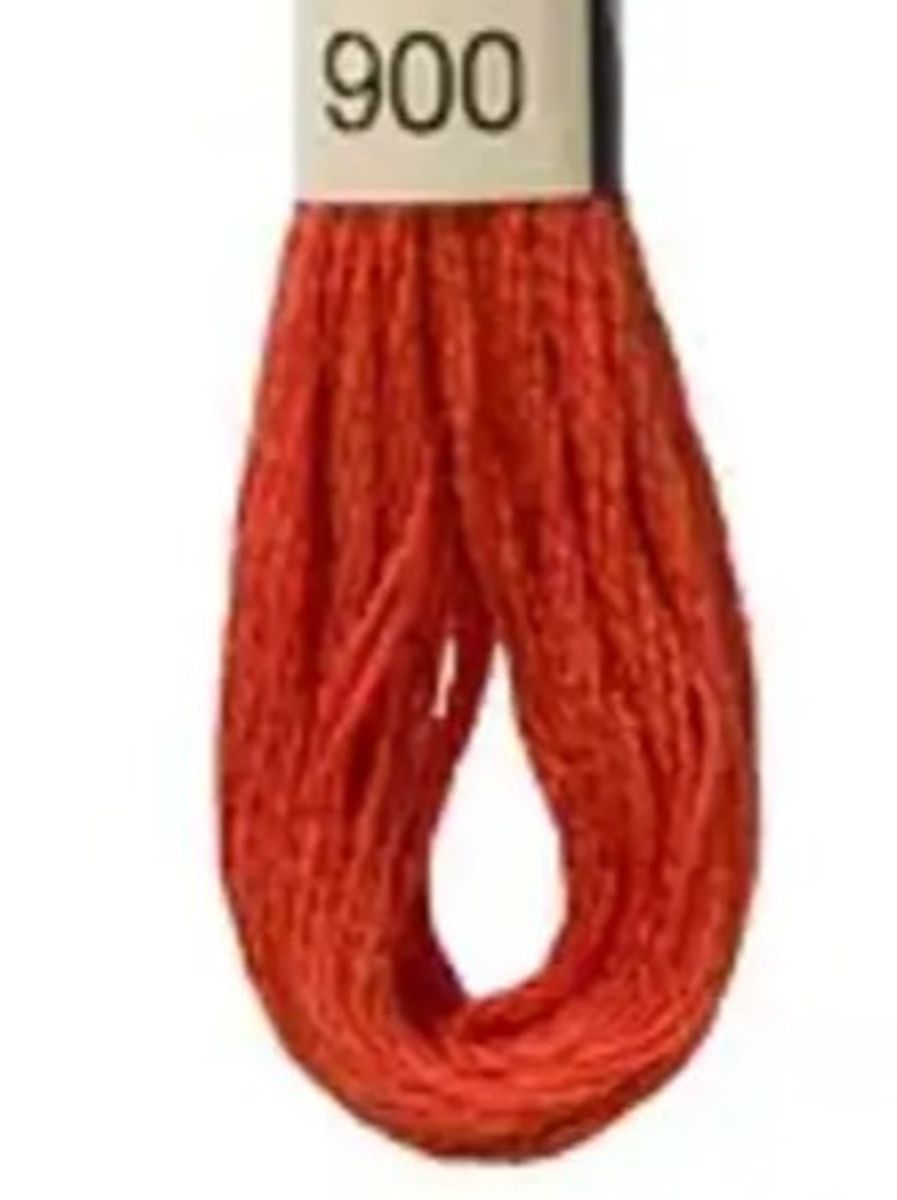 DMC Mouline No. 117 ensfarget brodergarn bomull