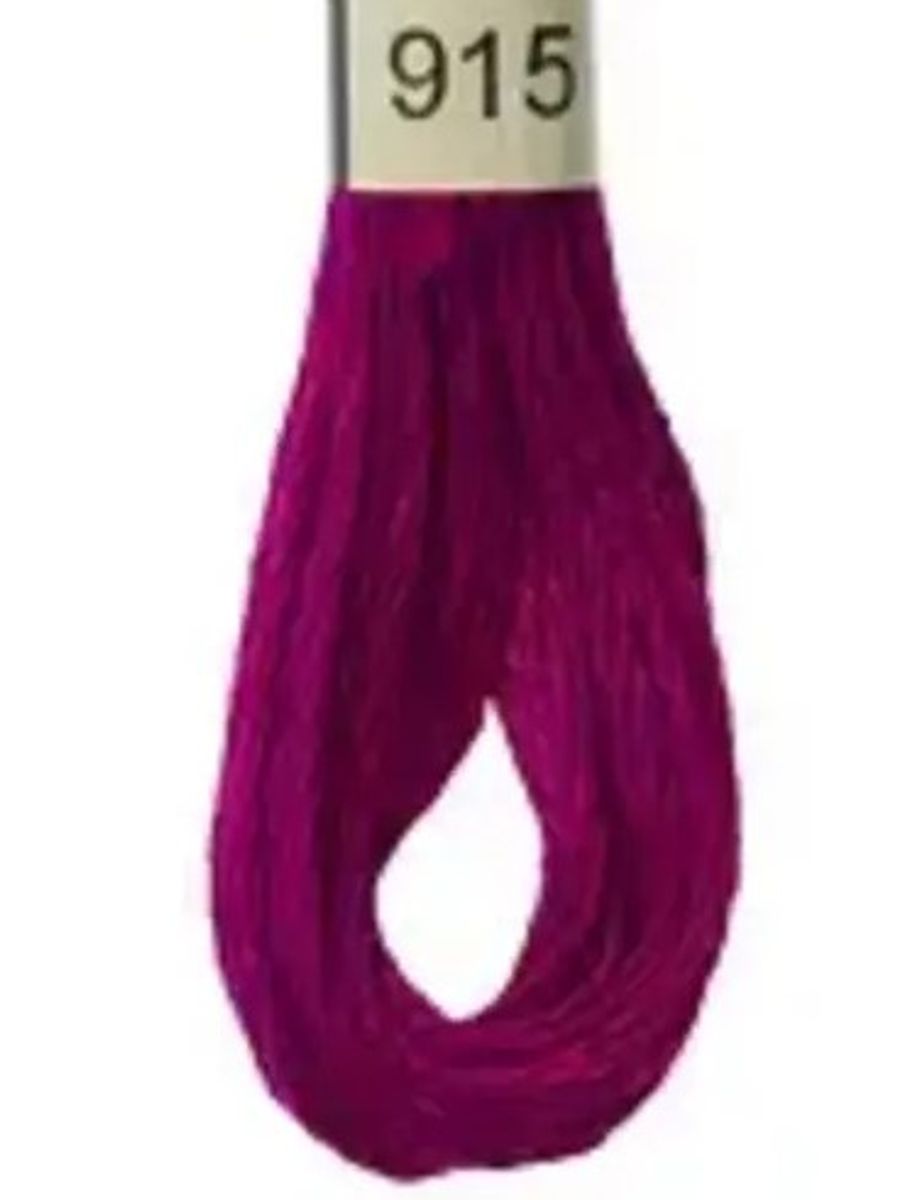 DMC Mouline No. 117 ensfarget brodergarn bomull