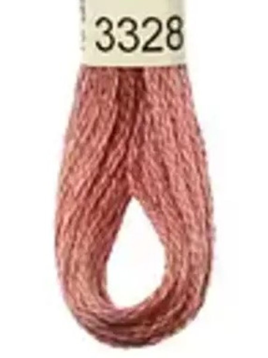 DMC Mouline No. 117 ensfarget brodergarn bomull