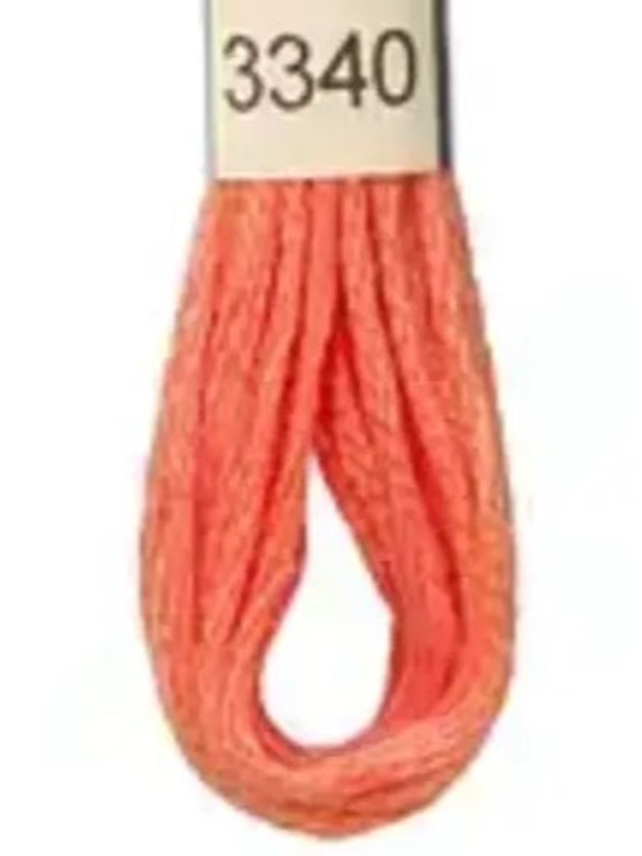 DMC Mouline No. 117 ensfarget brodergarn bomull