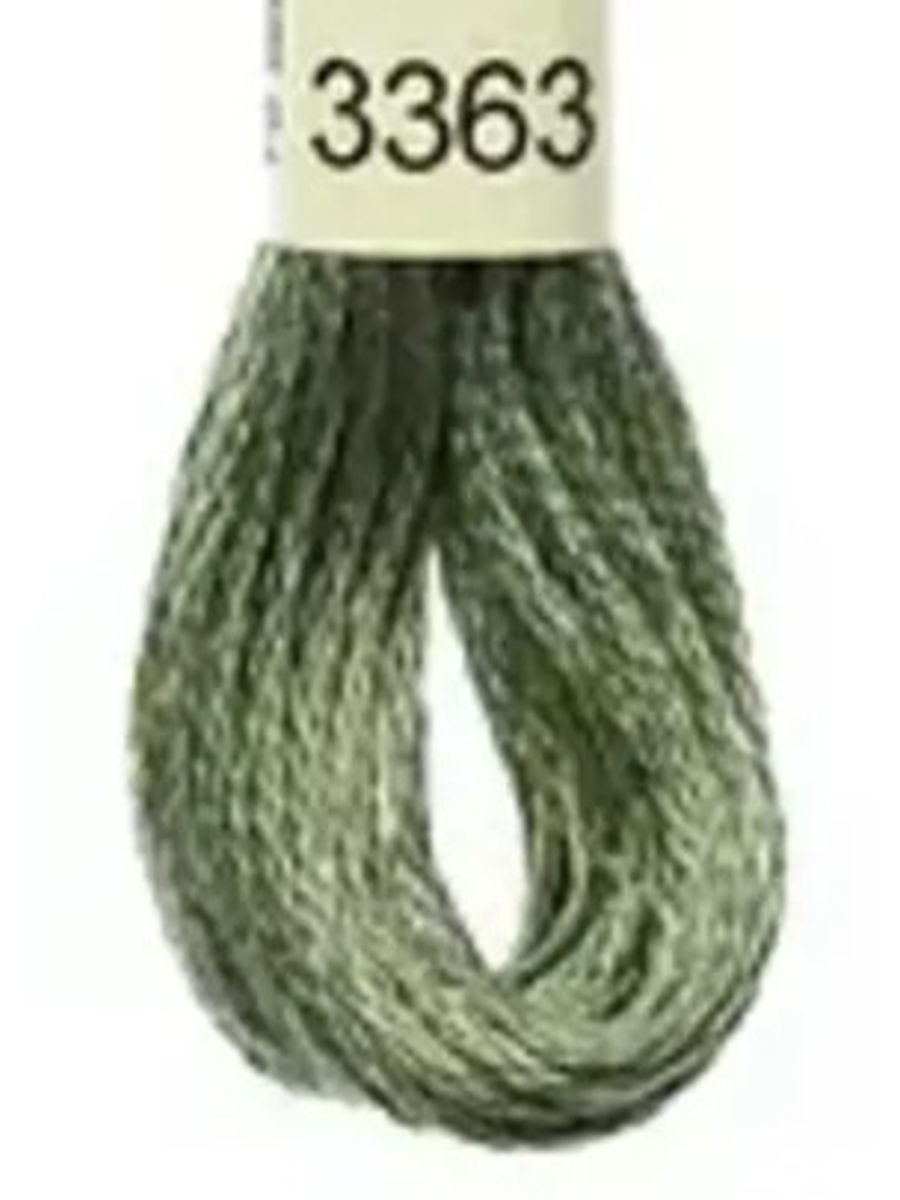 DMC Mouline No. 117 ensfarget brodergarn bomull