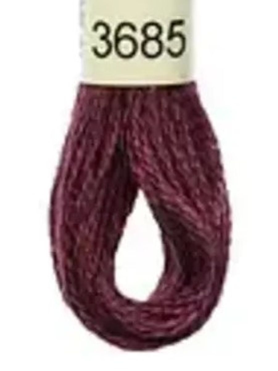 DMC Mouline No. 117 ensfarget brodergarn bomull