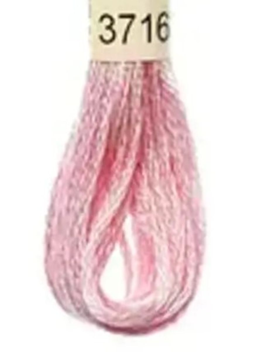 DMC Mouline No. 117 ensfarget brodergarn bomull