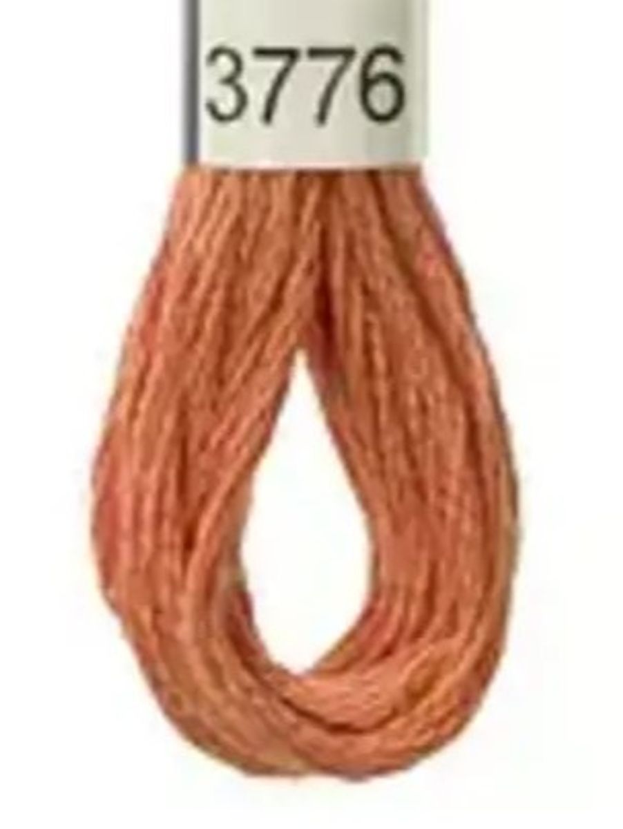 DMC Mouline No. 117 ensfarget brodergarn bomull
