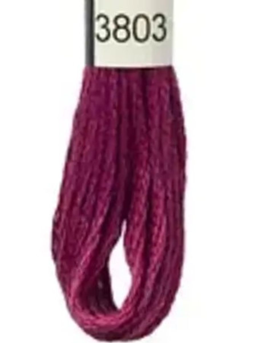 DMC Mouline No. 117 ensfarget brodergarn bomull