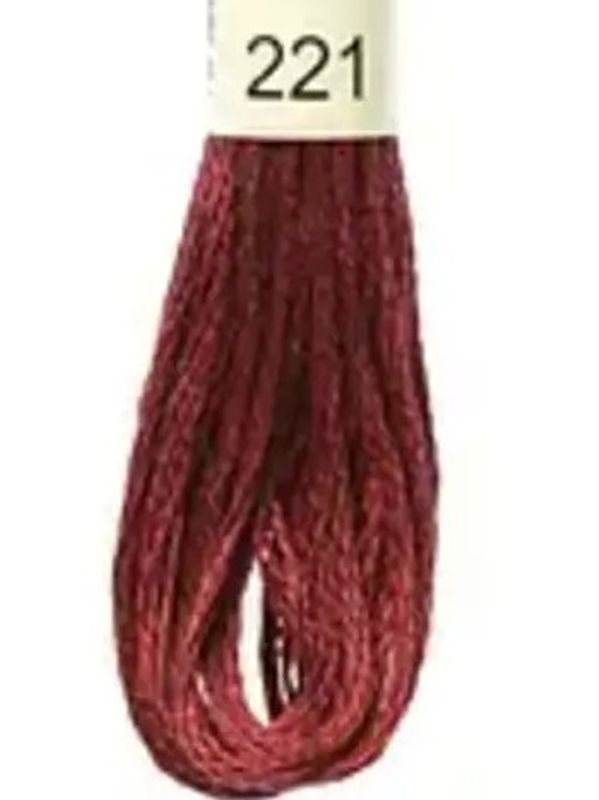 DMC Mouline No. 117 ensfarget brodergarn bomull