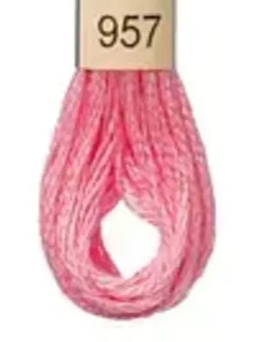 DMC Mouline No. 117 ensfarget brodergarn bomull