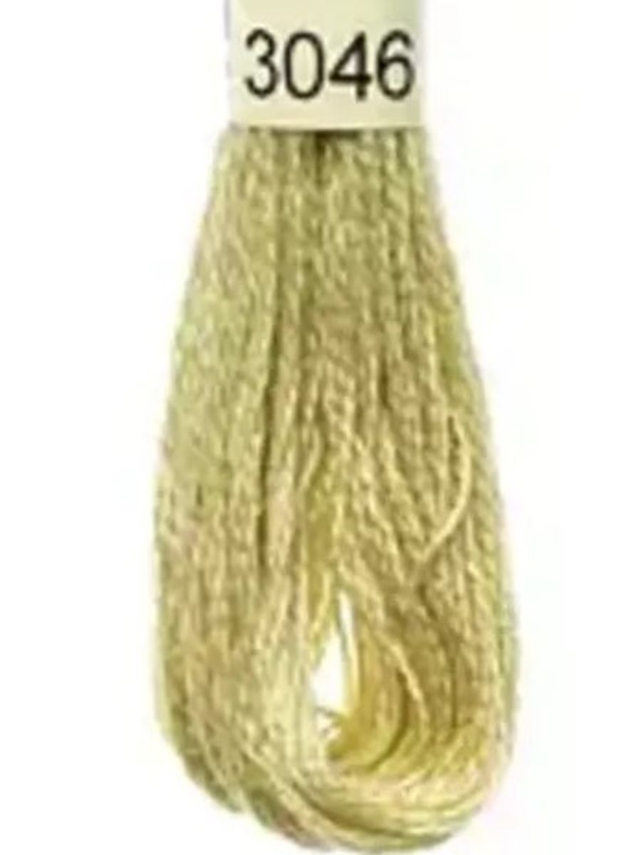 DMC Mouline No. 117 ensfarget brodergarn bomull