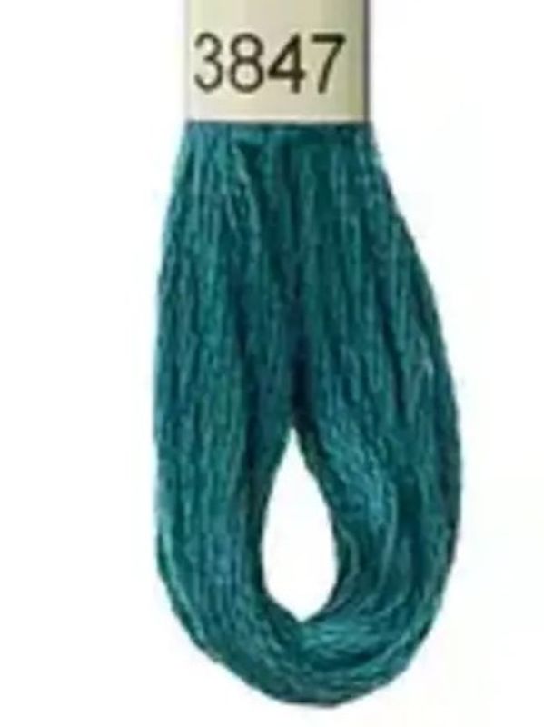 DMC Mouline No. 117 ensfarget brodergarn bomull
