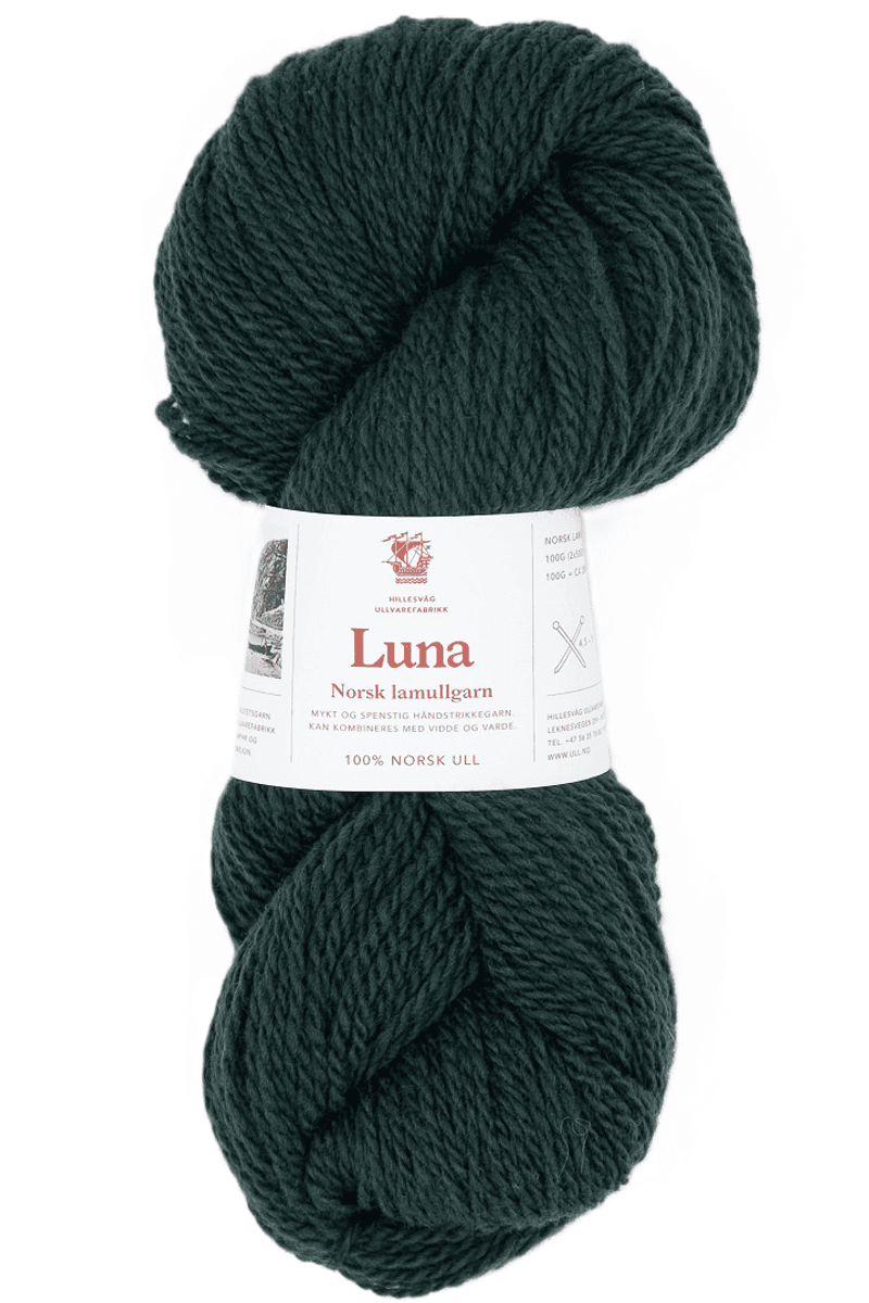 Luna - Norsk lamullsgarn 100 g Hillesvåg Fabrikker