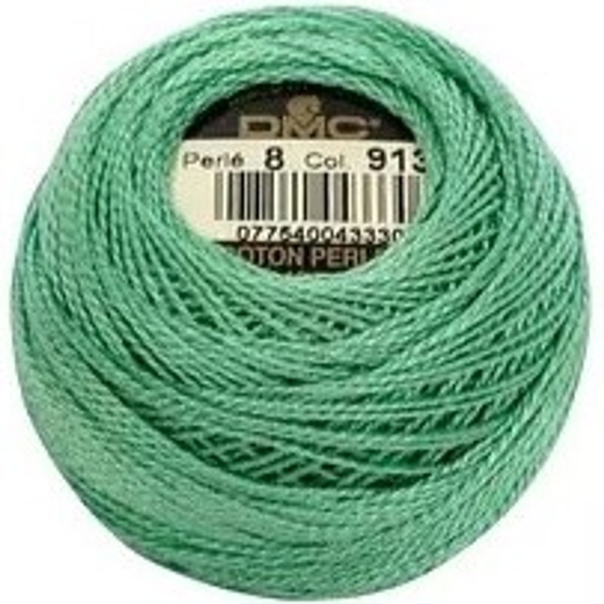 Perlegarn No.  8 DMC 116 Ensfarget bomull - Pearl cotton