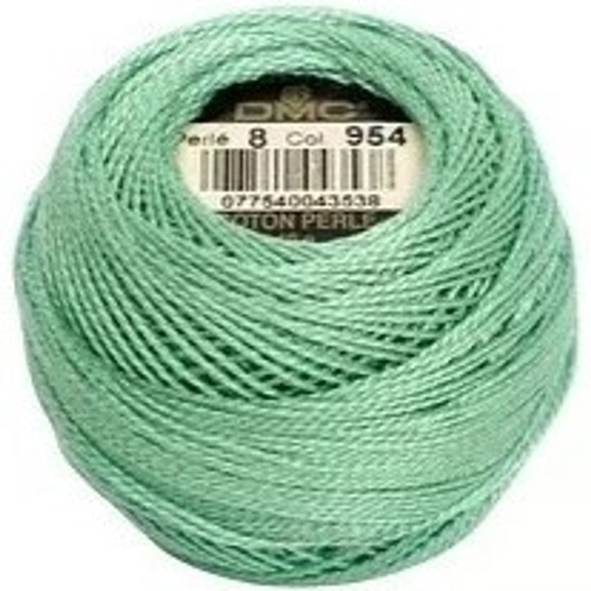 Perlegarn No.  8 DMC 116 Ensfarget bomull - Pearl cotton